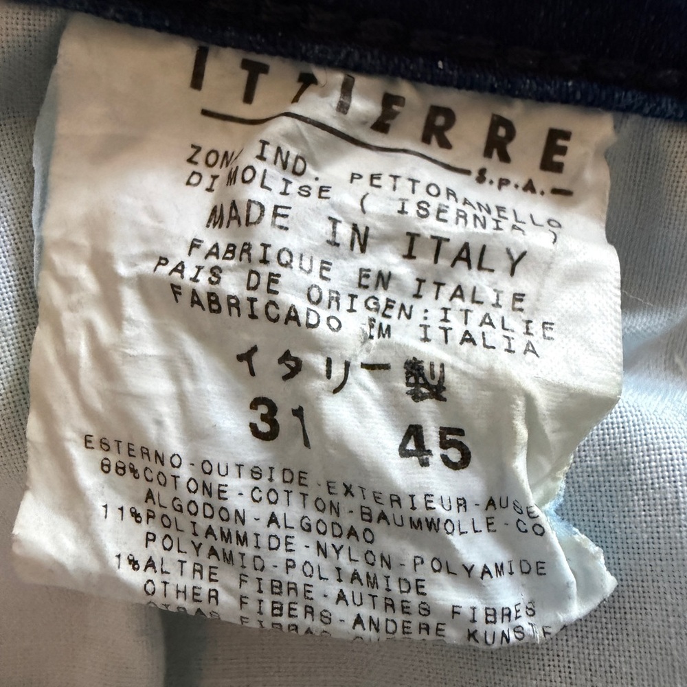 Versace Jeans Couture 90s Vintage Medusa Straight Leg Jeans 31 Like new - Picture 6 of 15